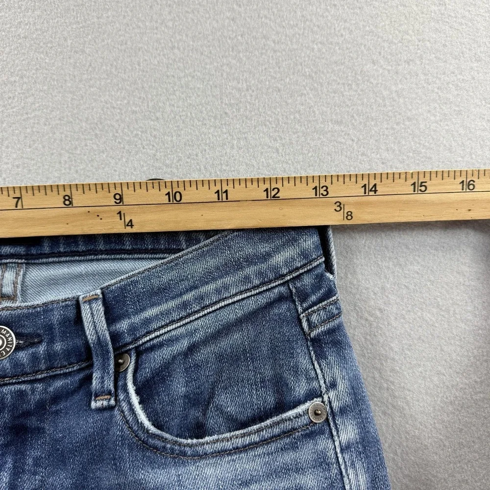 Citizens Of Humanity Rocket Crop Jeans Womens 27 Med Wash High Rise Skinny 26x24